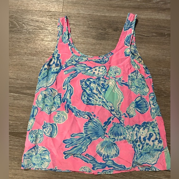 Lilly Pulitzer Silk Tank - Picture 2 of 3